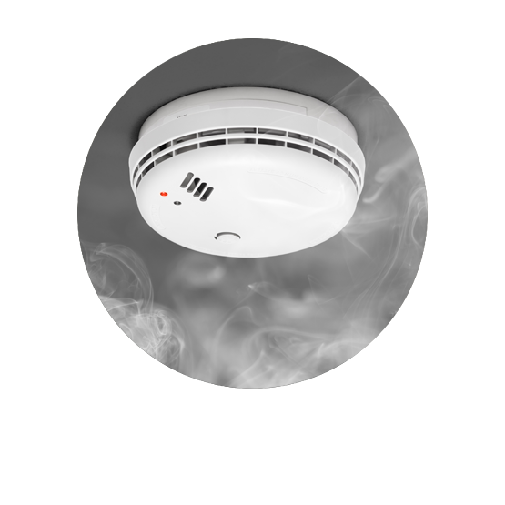 Smoke detector installed by Artisan electrical